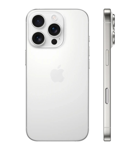 Б/в iPhone 16 Pro Max 256GB (White Titanium)(e-Sim)