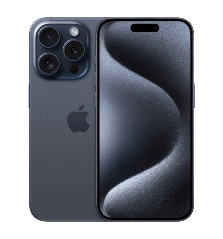 Б/в iPhone 15 Pro 256GB (Blue Titanium)(e-Sim)