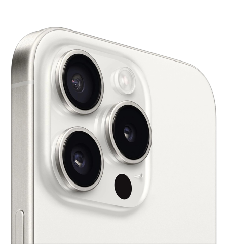 Б/в iPhone 15 Pro Max 256GB (White Titanium)(e-Sim)