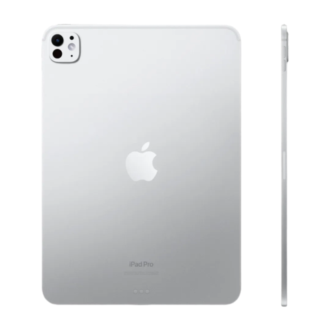 Планшет iPad Pro 11 M4 (2024) Wi-Fi with Standard Glass 256GB Silver (MVV93)