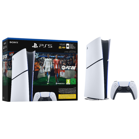 Ігрова консоль SONY Playstation 5 Slim, Digital Editon (EA SPORTS FC 26) EU   825GB
