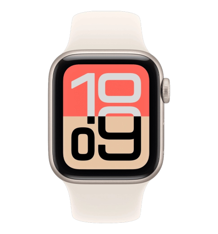 Apple Watch SE 3 40mm Starlight AI Starlight Sport Band S/M GPS