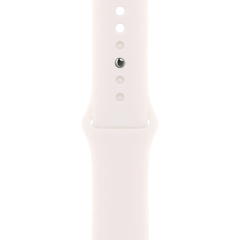 Apple Watch Series 11 GPS 42mm Rose Gold Aluminium Case with Light Blush Sport Band S/M