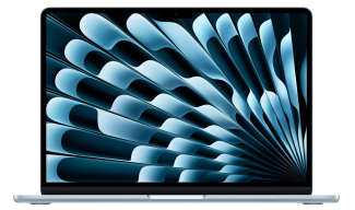 Ноутбук APPLE MacBookAir , 2025 13" 256GB 16GB M4  8 GPU Sky Blue